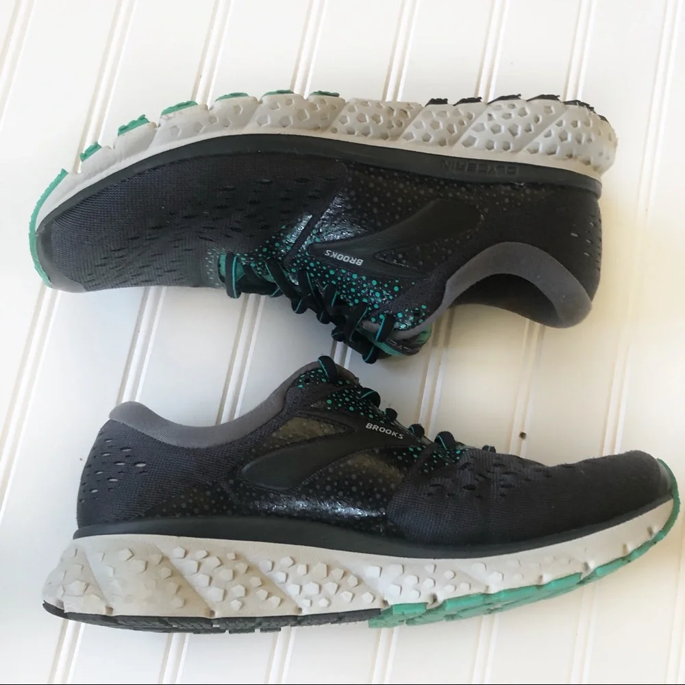 BROOKS. Glycerin‎ 16 Gray/Green Women’s Shoes Sz 9